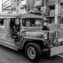 Jeepney with passengers